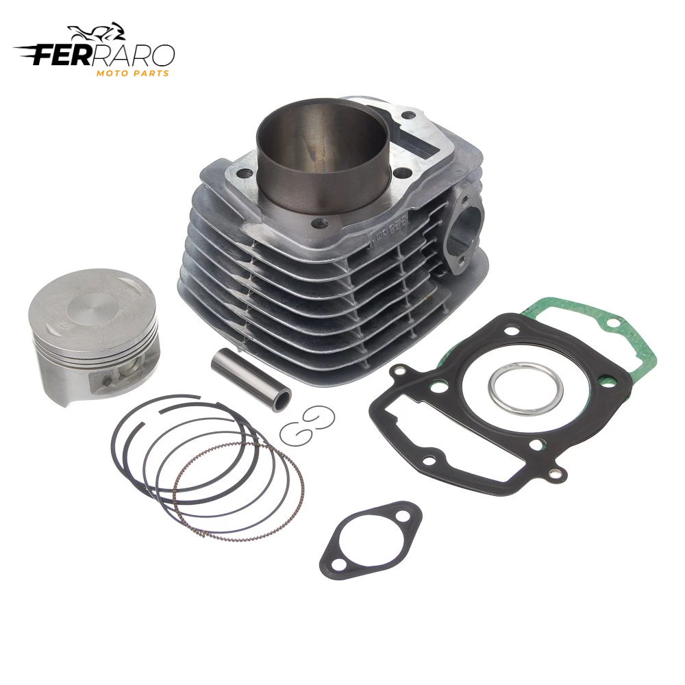 Kit Premium c/Cilindro, Pistão, Junta KMP, Anel RIK CRF 230