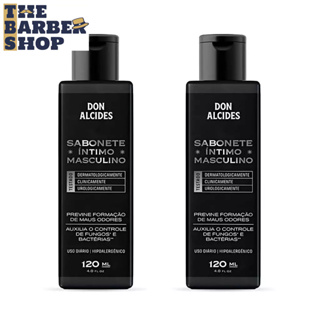 Sabonete Íntimo Masculino Don Alcides  Sem Perfume 120ml - 2 unidades em Oferta na Shopee