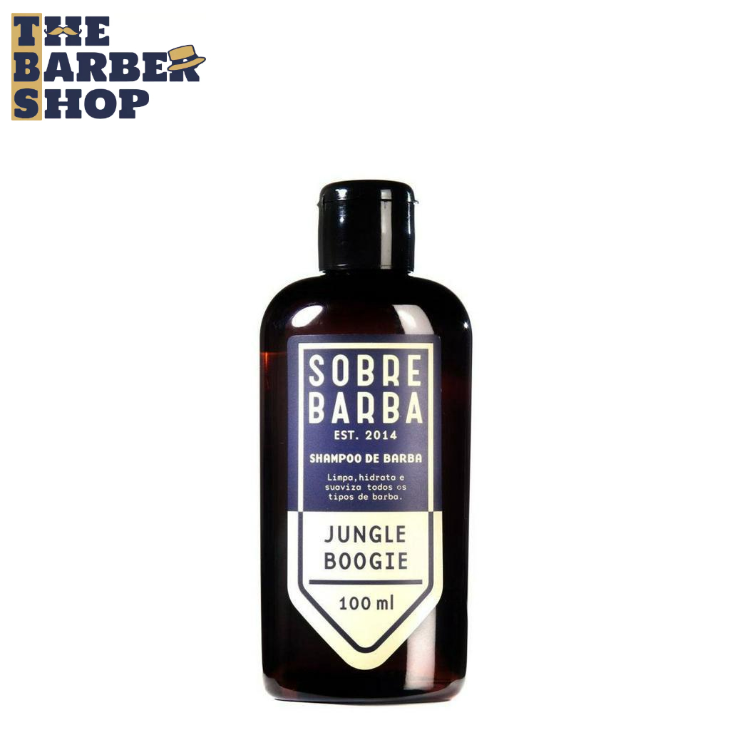 Shampoo de Barba Sobrebarba Jungle Boogie 100ml Pra Viagem