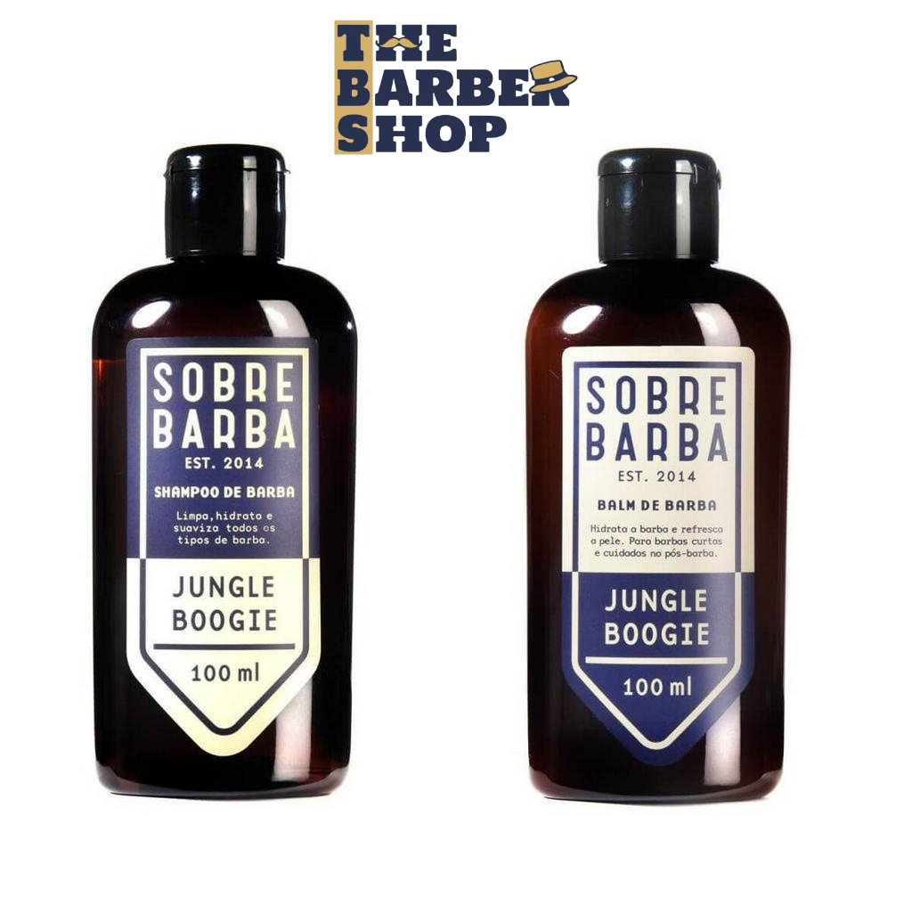 Kit para Barba Shampoo + Balm SOBREBARBA Jungle Boogie