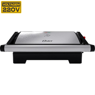 Mini Grill Elétrico Inox 2 Em 1 1000w Oster 220v em Oferta na Shopee
