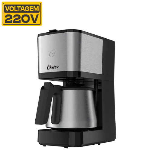 Cafeteira Elétrica 1,2 Litros Jarra Inox Oster OCAF650 220v