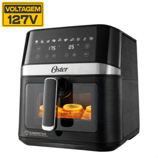 Fritadeira Air Fryer Diamondtech Oster 6L Visor Transparente 127v em Oferta na Shopee