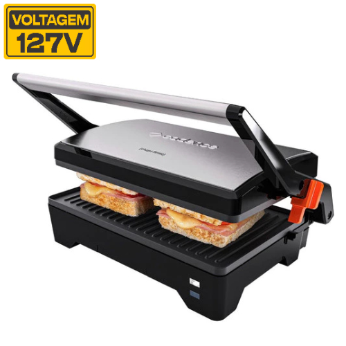 Grill Sanduicheira Eletrica Chapa Tostex Cadence 127v