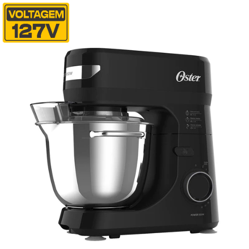 Batedeira Planetária Bowl Inox Iii Obat641 Oster 127v