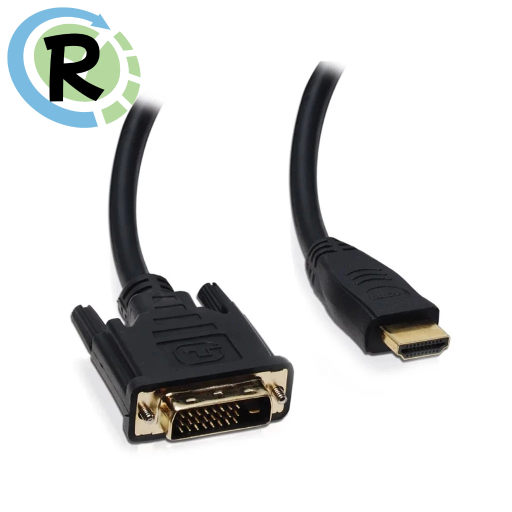 Cabo Hdmi Para Dvi 24+1 Banhado A Ouro 1,50 Metros Com Filtro Banhado a Ouro em Oferta na Shopee