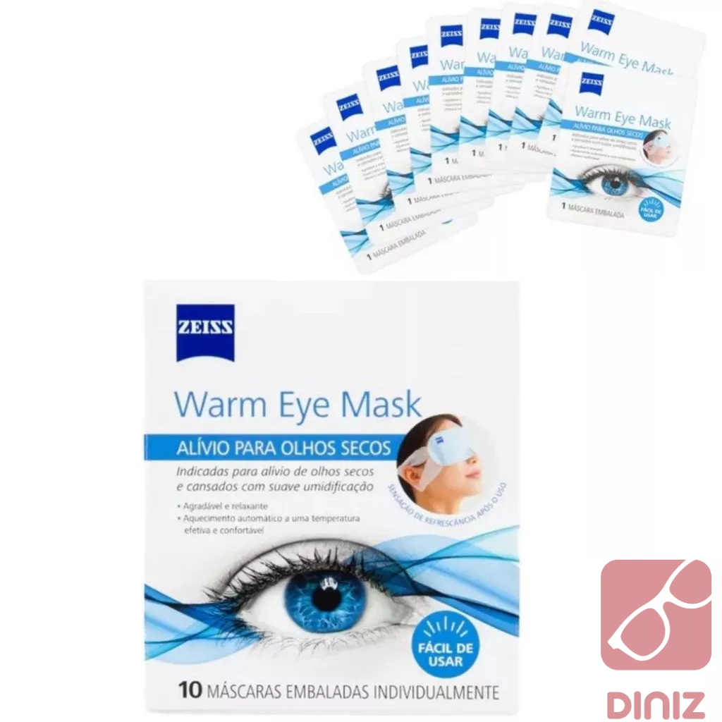 Zeiss Warm Eye Mask Com 10 Unidades