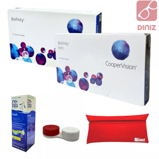 Lentes De Contato Biofinity + Biofinity Tórica - Coopervision em Oferta na Shopee