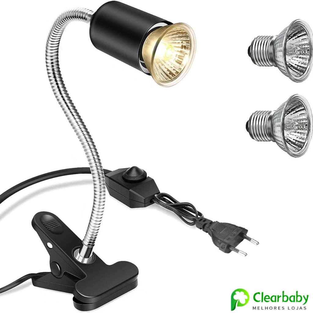 Suporte De Lâmpada Lâmpada De Calor Para Répteis Com Ajuste De Múltiplos Ângulos, Aquecimento em Oferta na Shopee