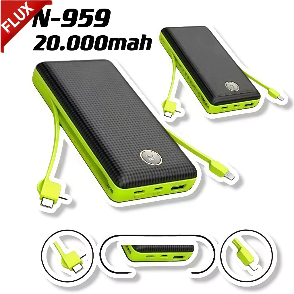 Carregador Portátil Bateria Power Bank 20000mah PN-959