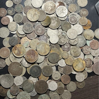 Lote 1 kg de moedas de réis e centavos antigos de cuproniquel e níquel utg em Oferta na Shopee