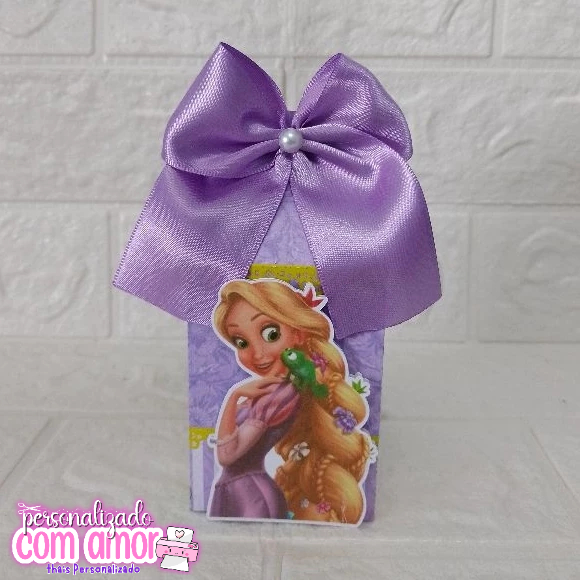 CAIXA MILK Rapunzel Enrolados / LEMBRANCINHA DE ANIVERSARIO INFANTIL CAIXINHAS PERSONALIZADAS