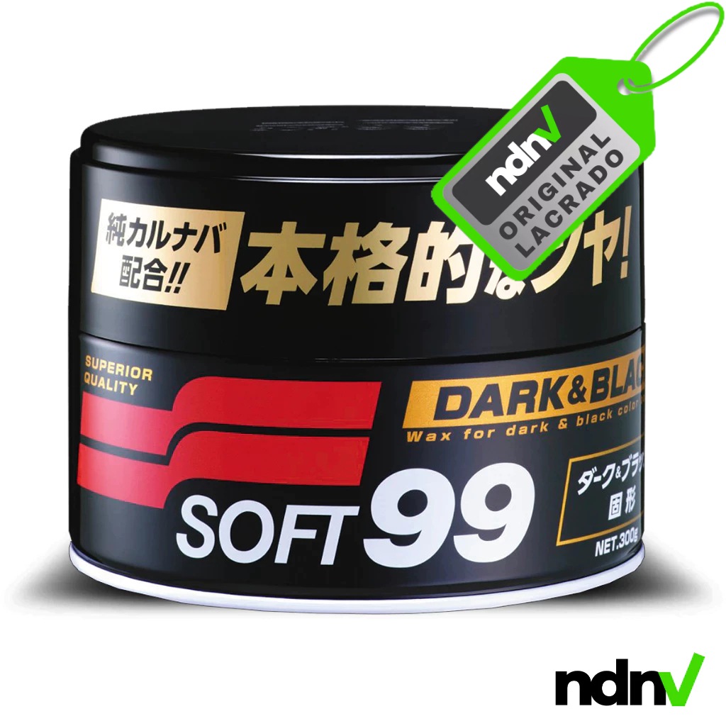 Cera de Carnaúba Dark & Black - 300g - Soft99