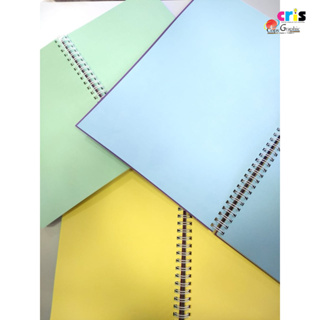 Caderno A5 (Capa PVC) S/Pauta Miolo Colorido - Wire-o em Oferta na Shopee