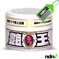 Cera Soft99 - The King of Gloss White Cleaner – 320g – 100% Sintética