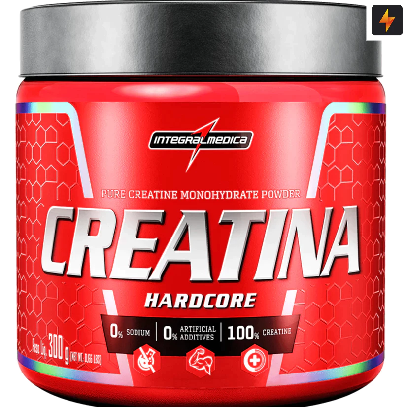 Creatina Hardcore 300g Integralmedica — imagem 1