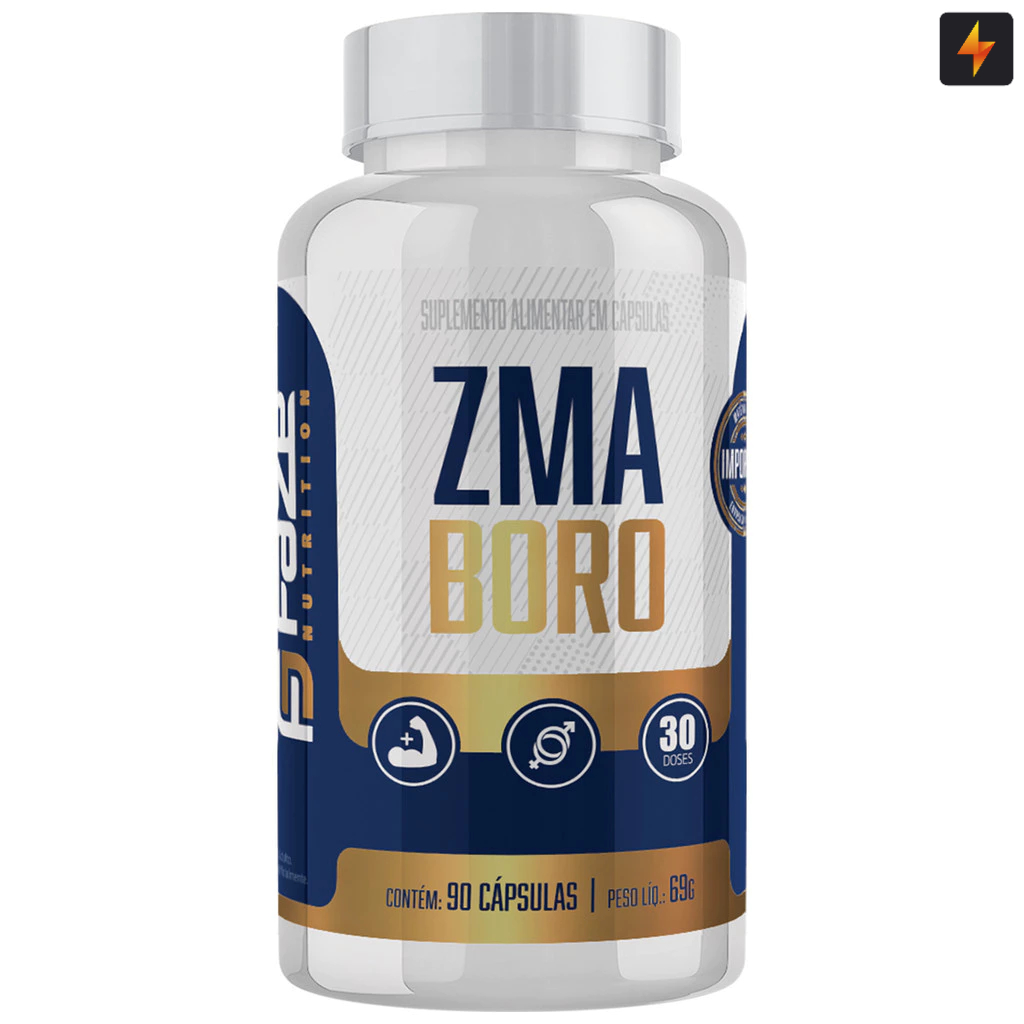 ZMA Boro 90 Cápsulas Faze Nutrition - Health