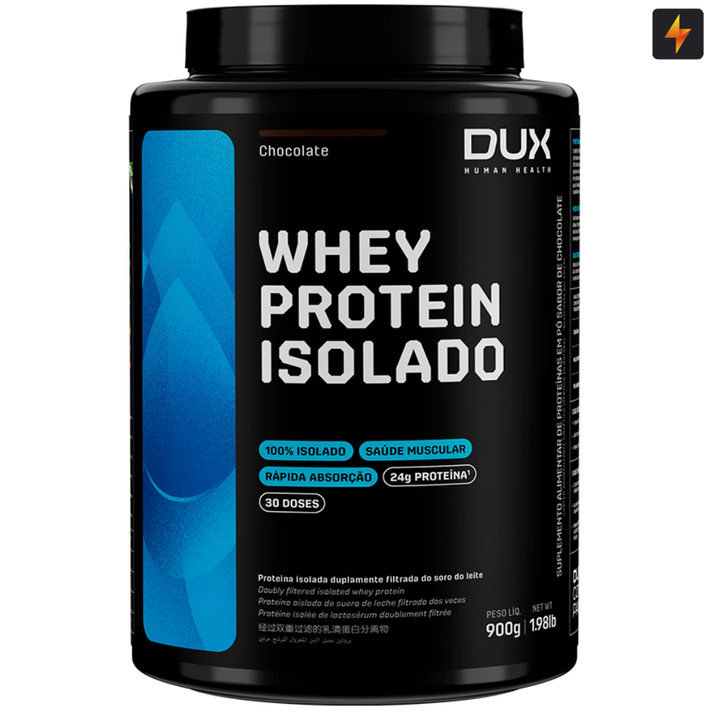 Whey Protein Isolado Dux Nutrition 900g - Health