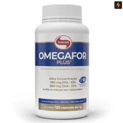 Ômegafor Plus 120 Caps Vitafor - Ômega 3 Ultra Concentração