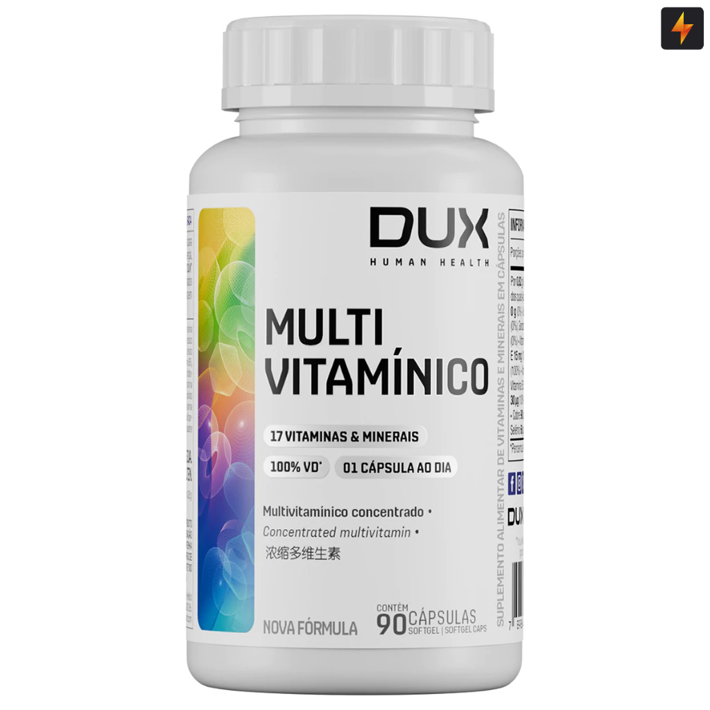 Multivitamínico Dux Human Health 90 Cápsulas Soft Gel Original - Health