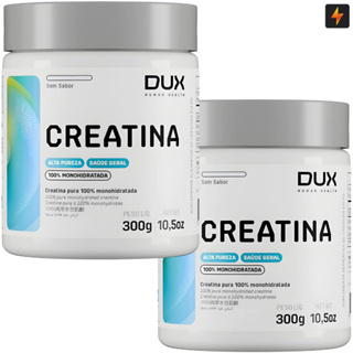 Kit 2x Creatina Monohidratada Pura 300g Dux Human Health em Oferta na Shopee