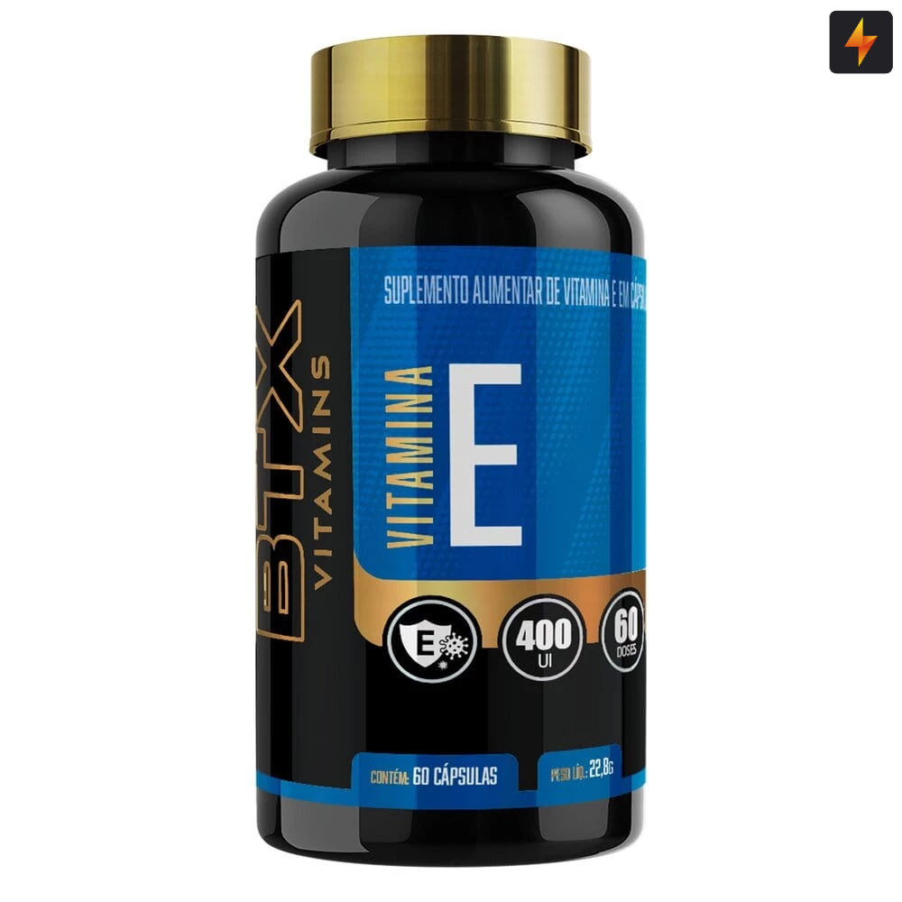 Vitamina E 60 Caps 400ui rápida absorção em Oferta na Shopee
