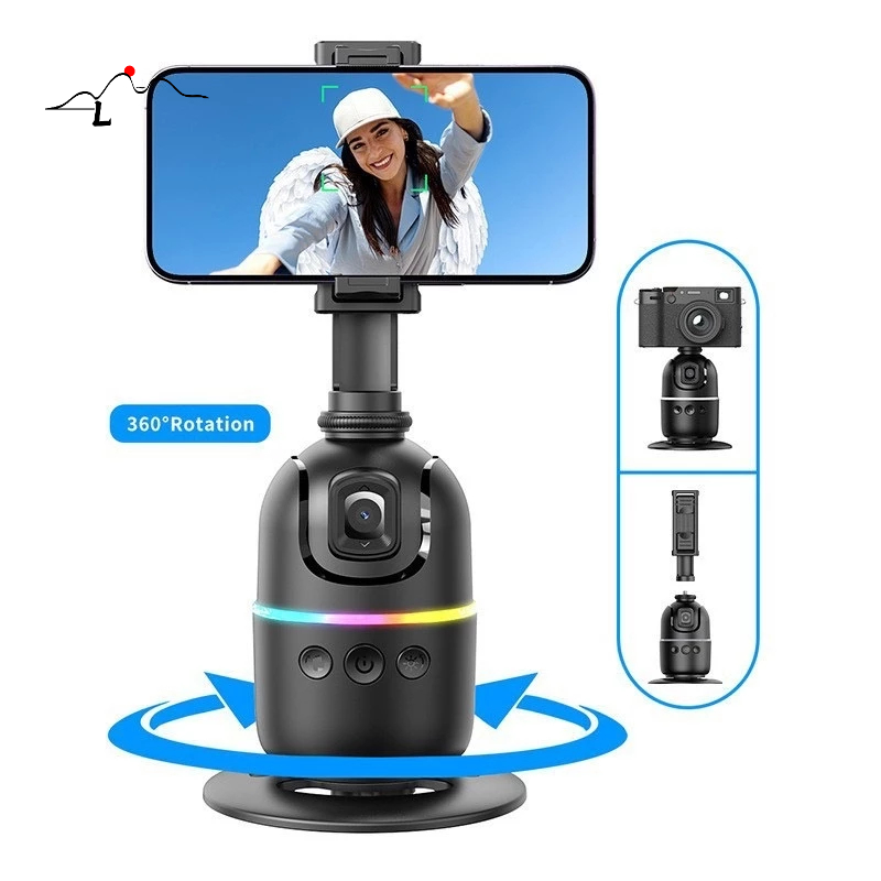 Estabilizador Gimbal de Smartphone 360° Rastreamento Inteligente de Rosto AI Controle Inteligente em Oferta na Shopee
