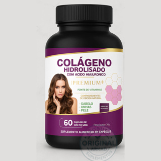 COLÁGENO HIDROLISADO COM ÁCIDO HIALURÔNICO - Com Vitamina C, Vitamina E e Zinco - Arkad Sulementos em Oferta na Shopee