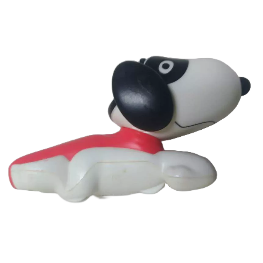 Boneco McDonald Chaveiro Snoopy Super-Herói Capa Vermelha