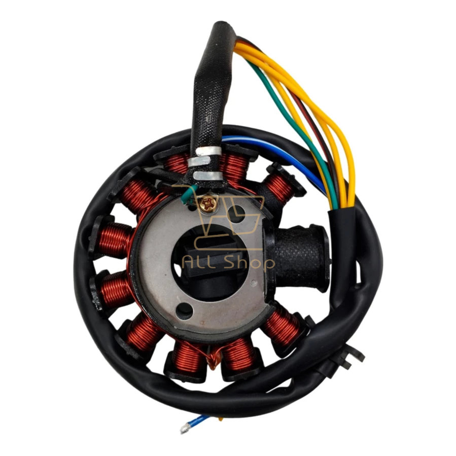 Estator Magneto Para Moto Dafra Laser 150 2008 Até 2010