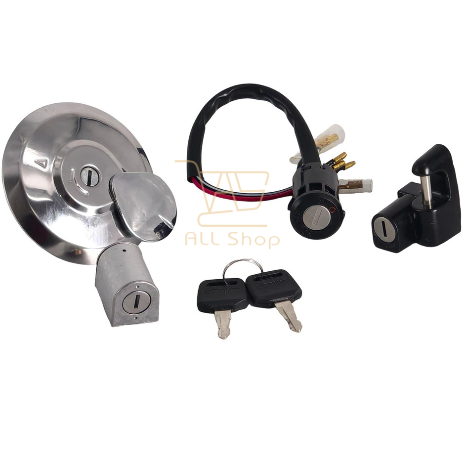 Kit Ignição Moto Titan Cg 125 Ano 1995 Até 1999 Com Trava Tampa e 2 Chaves em Oferta na Shopee