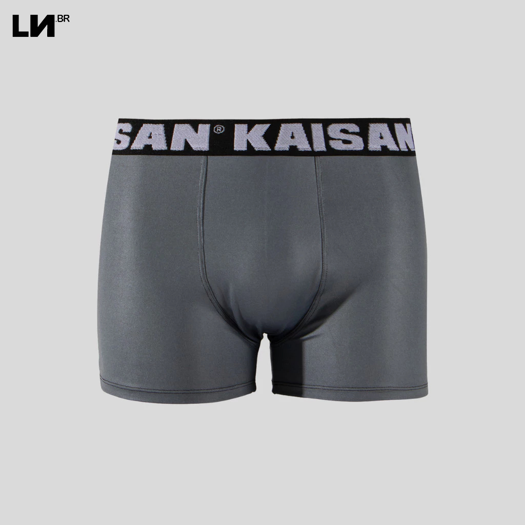 Cueca Boxer Microfibra Elastico Lisa Confortável Roupa Íntima