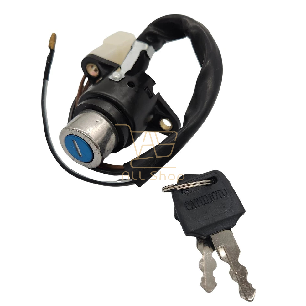 Chave Contato Ignição Cb 400 1980 Até 1983 Com 2 Chaves