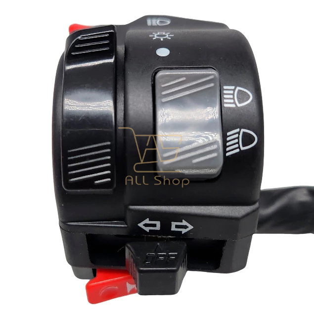 Punho Interruptor Seta Luz Para Xtz 125 / Ybr 125 Factor / Ybr 125 Esquerdo