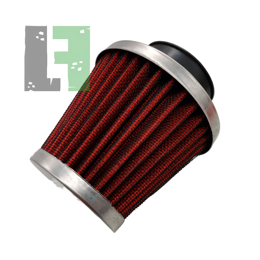 Filtro de Ar Esportivo 38MM Titan 125 / Fan 125 / Bros 125 / Ybr / Factor / Xtz / Yes / Shineray