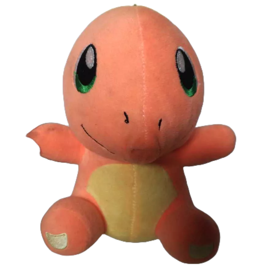 Pokemon GO Charmander De Pelúcia Brinquedo Game Freak Nintendo 18x15cm