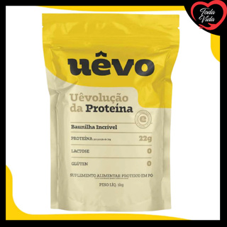 ALBUMINA UEVO 1KG BAUNILHA - UEVOLUÇÃO DA PROTEINA em Oferta na Shopee