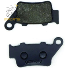 Pastilha Freio Traseiro Par Para Moto Cb 500 / Xt 660R / Slr 650 / Nx 500 650 Dominator