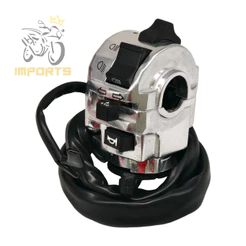 Conjunto Punho Interruptor Luz Dafra Kansas 150 2013 Esquerdo