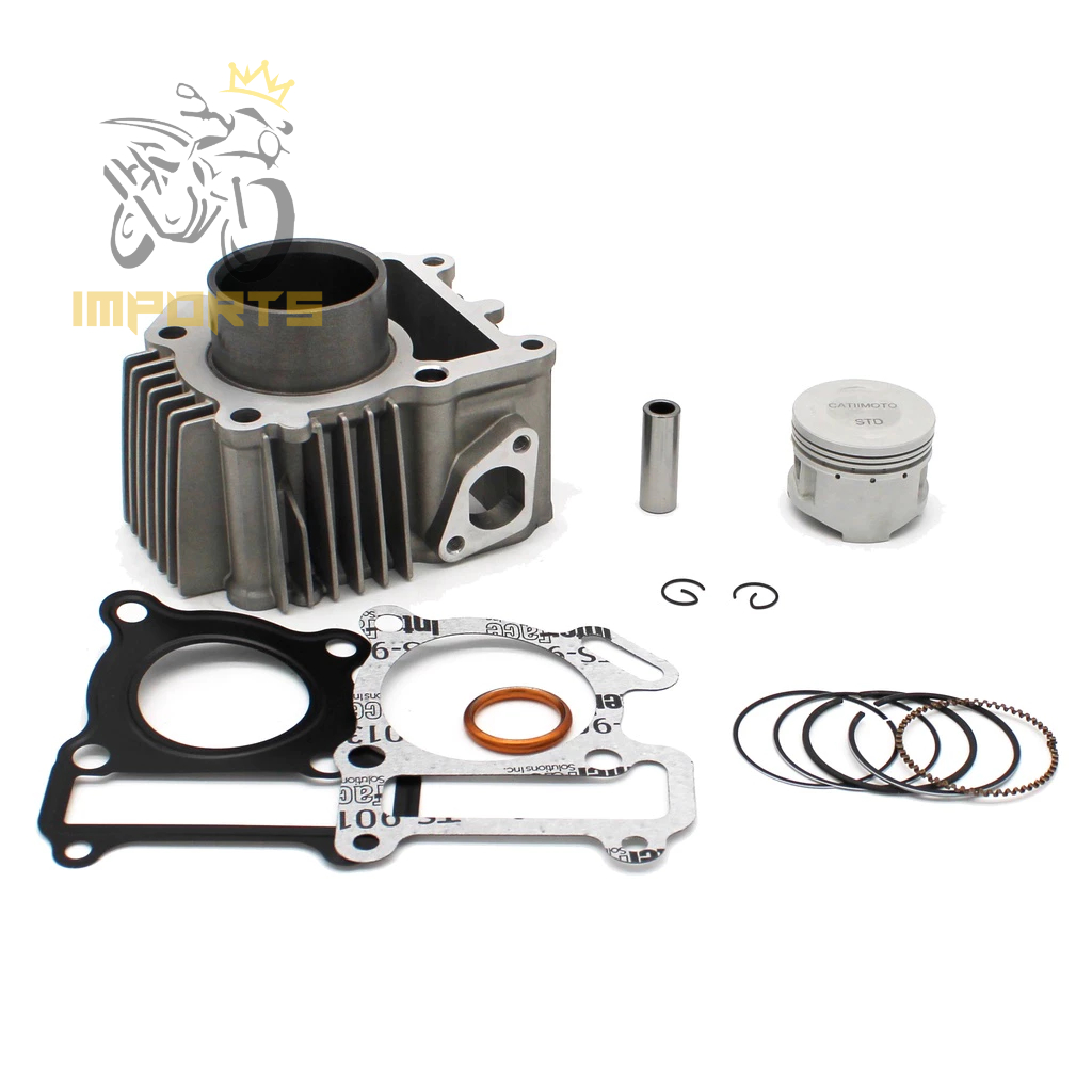 Kit Cilindro Motor Yamaha Crypton 105 1998 Até 2005 Travas Pistao Aneis Pino em Oferta na Shopee