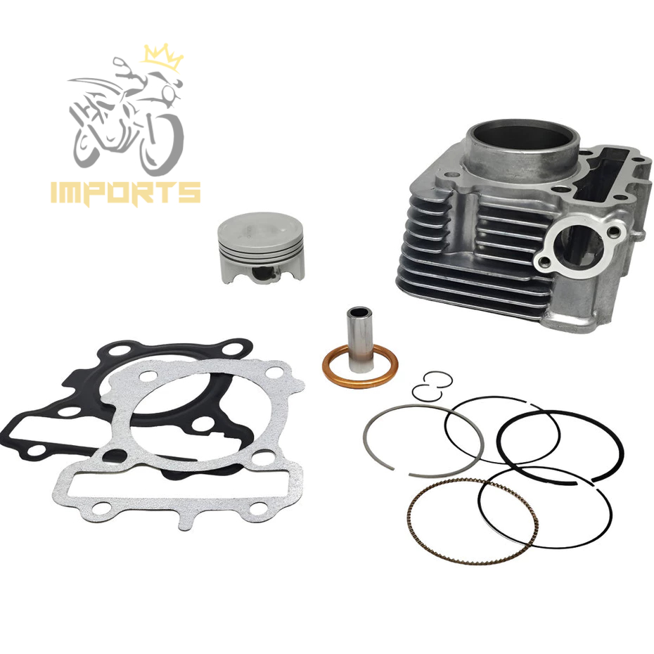 Kit Cilindro Motor Pistão Para Neo 125 2017 Até 2024 Aneis Junta Pino