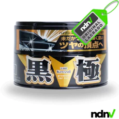Cera Soft99 Extreme Gloss Black – 200g – Híbrida: Carnaúba + Sintética