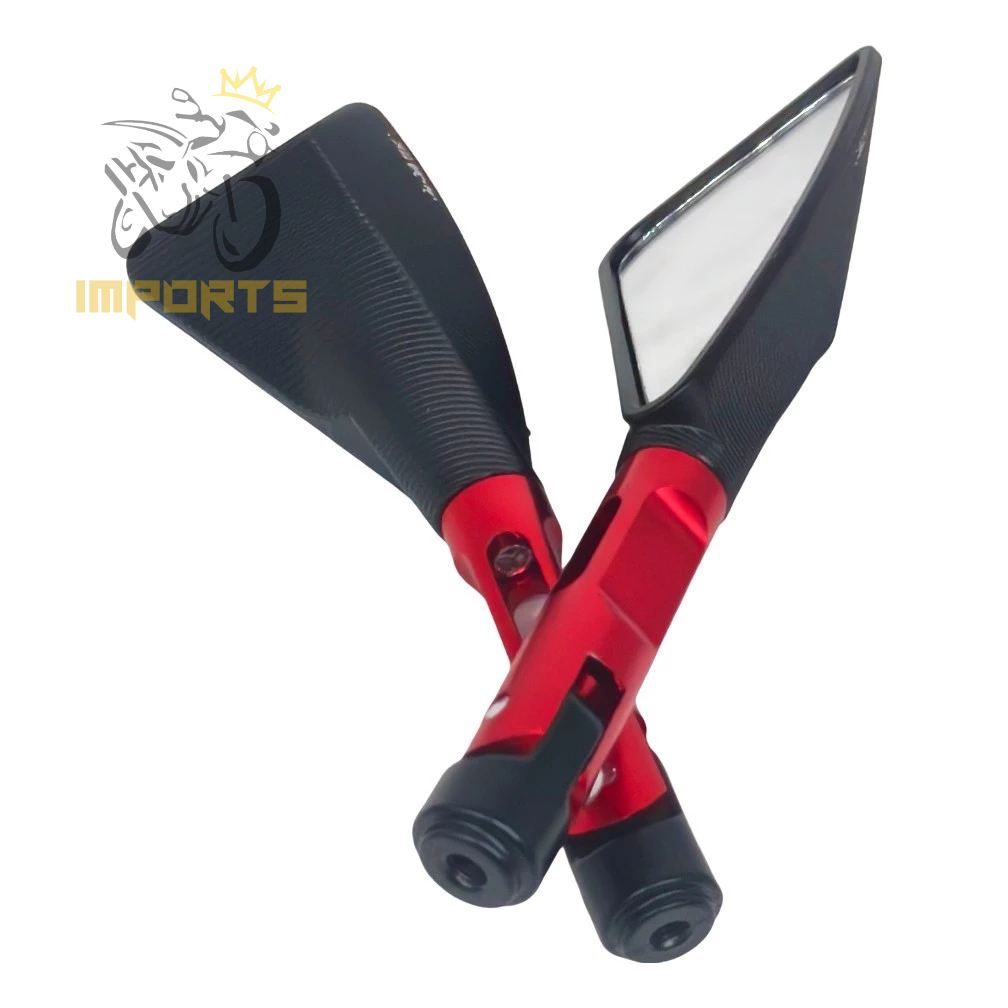 Par De Retrovisor Universal Fazer 250 150 / Cg 125 Cg 150 Cg 160 Esportivo