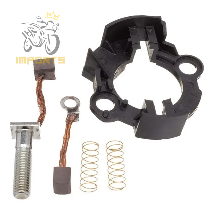Escova Motor Partida Mesa Titan Fan 150 160 125 / Nxr 150 160 Bros / Biz 125 Flex