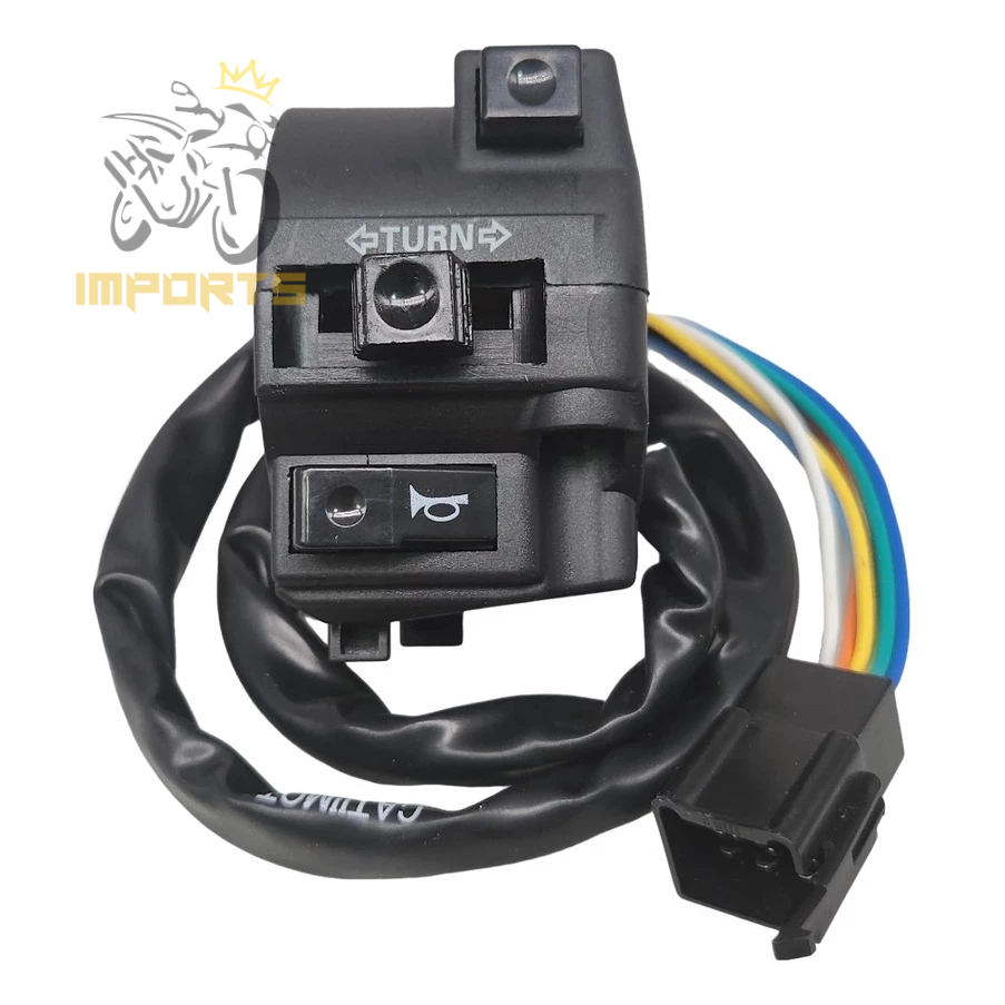 Punho Chave de Luz Titan 150 Ks 2004 até 2008 / Fan 125 Ks / Cargo 125 Ks 2009 até 2013 Esquerdo
