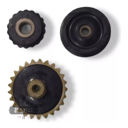 Kit Tensor Corrente Comando Guia Para Biz 100 / Pop 100 / Dream 100 / Traxx Star 50 / Web 100