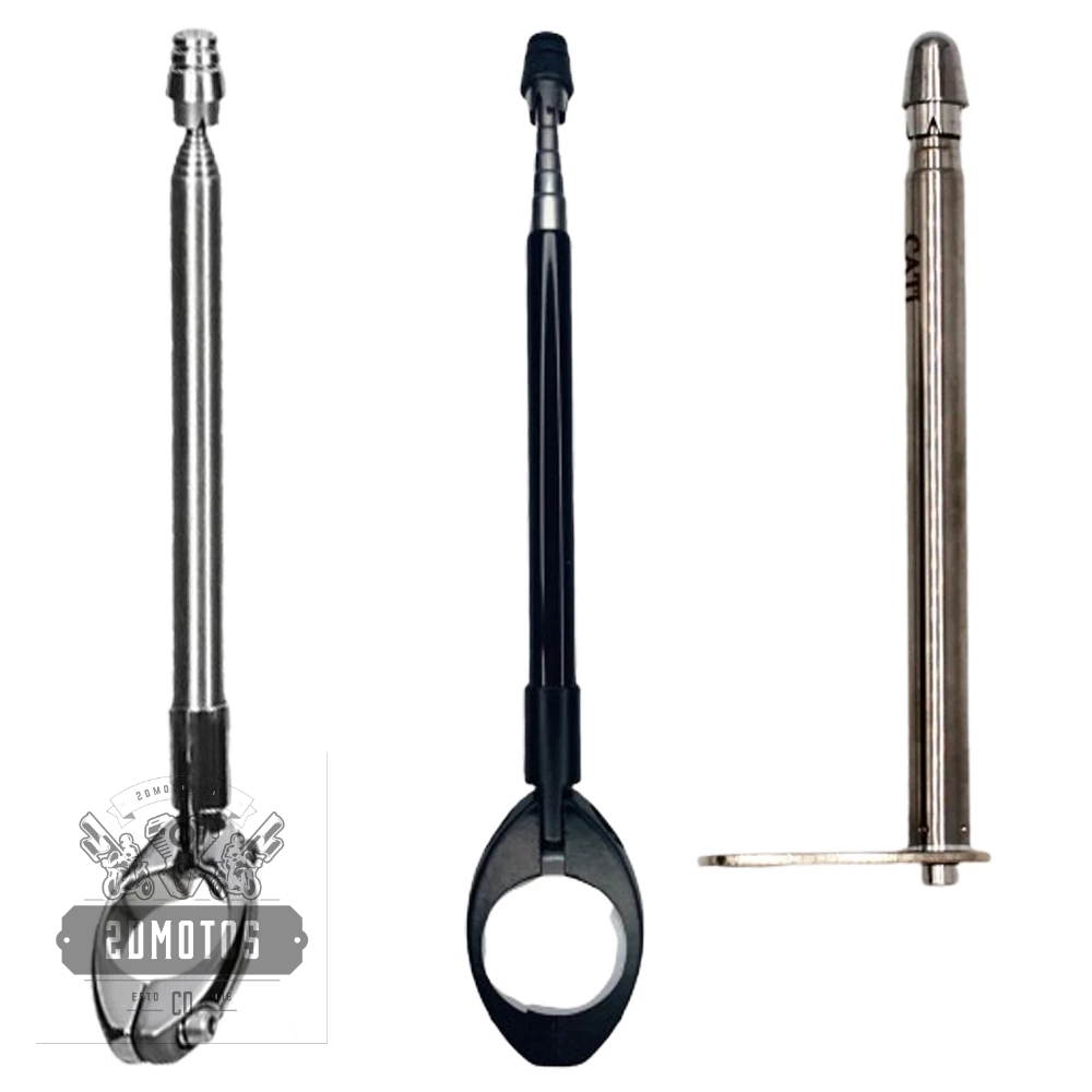 Antena Retrátil Corta Para Pipa 7 Estágios Guidão OU Retrovisor Aço Inox Cromada Preta em Oferta na Shopee