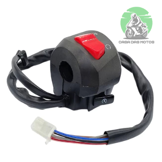 Conjunto Interruptor Partida Moto Fazer 250 2006 Até 2010