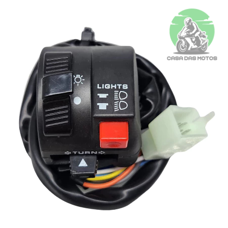 Punho Chave de Luz Esquerdo Nxr 125 Bros 2003 Até 2005 em Oferta na Shopee