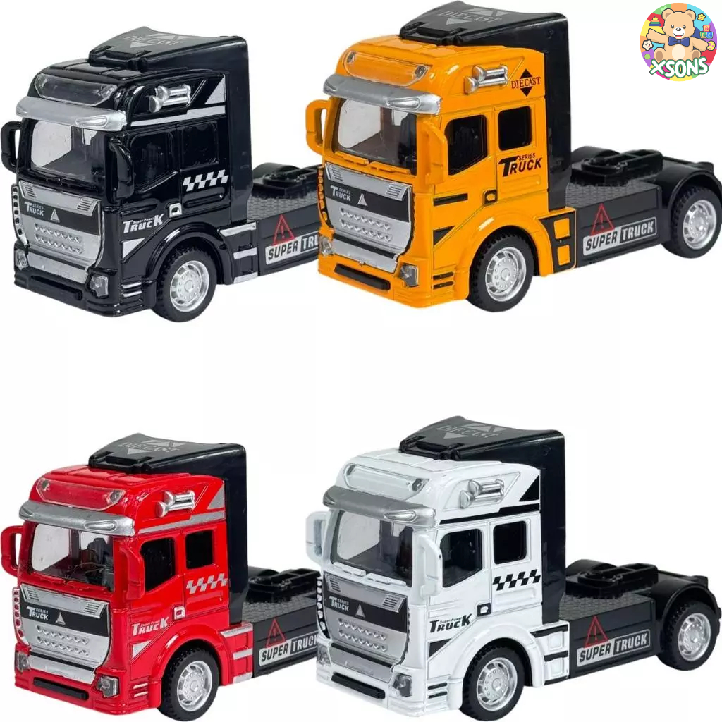 Caminhão Em Miniatura De Ferro De Fricção Fórmula Truck Volvo Mercedes Scania